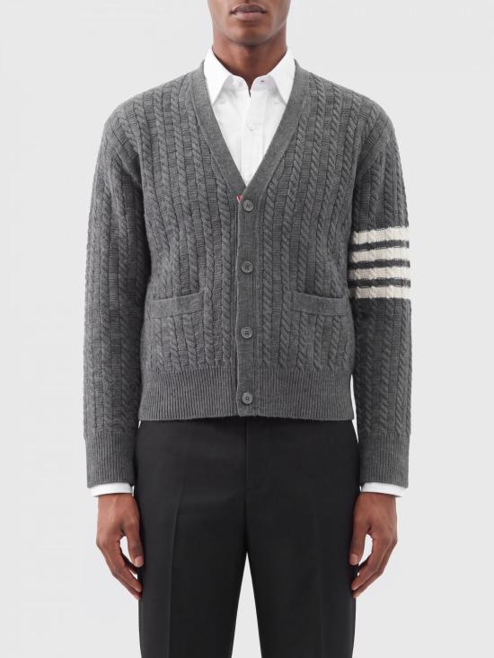 26FW 톰브라운 스웨터 MKC661AY1005 035 Grey