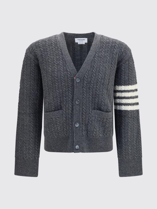 26FW 톰브라운 스웨터 MKC661AY1005 035 Grey - THOM BROWNE