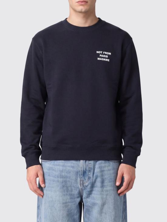 26FW 드롤드무슈 긴팔 티셔츠 PERMSW149CO127 NY Blue