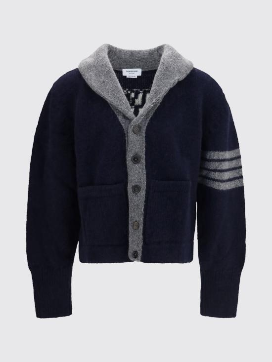 26FW 톰브라운 스웨터 MKJ146BY1047 415 Navy - THOM BROWNE