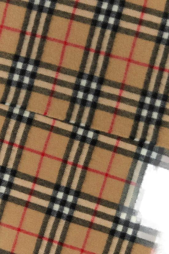 26FW 버버리 체크 캐시미어 해피 스카프 8079995 A7026 BEIGE - BURBERRY