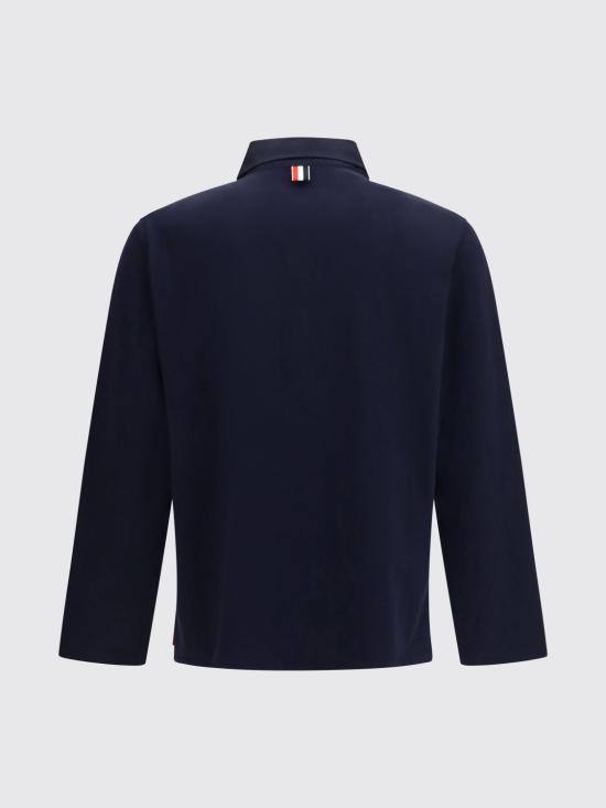 26FW 톰브라운 폴로 티셔츠 MJP250AJ0320 100 White - THOM BROWNE