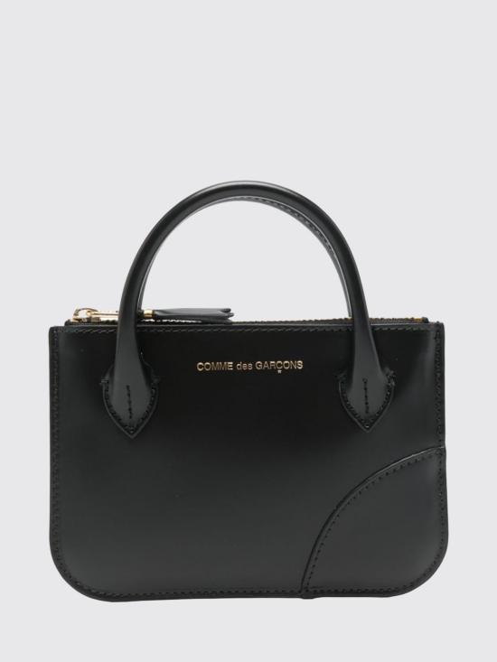 26FW 꼼데가르송 클래식 레더 라인 파우치 SA8100HA 1 Black