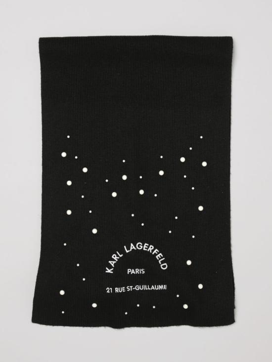 26FW 칼라거펠트 머플러/스카프 B3W33043 999 Black