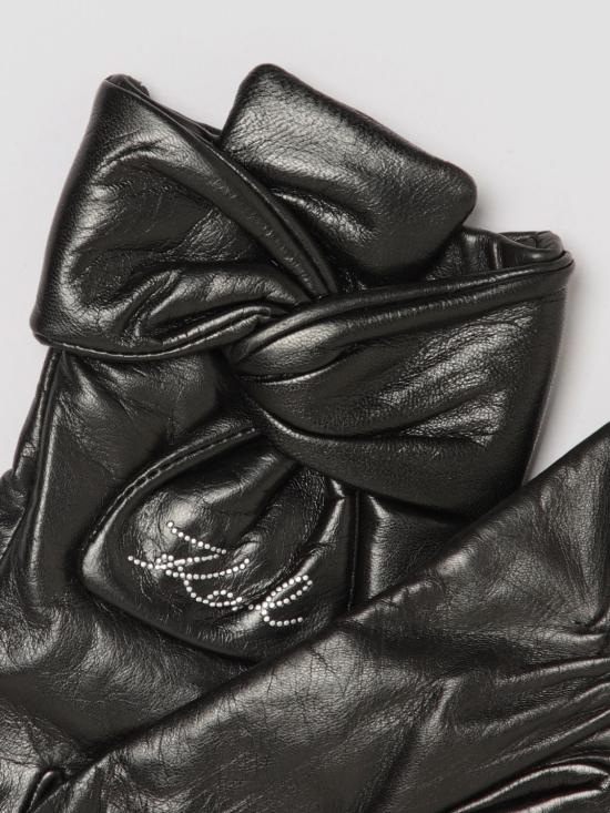 26FW 칼라거펠트 장갑 B3W33012 999 Black - KARL LAGERFELD