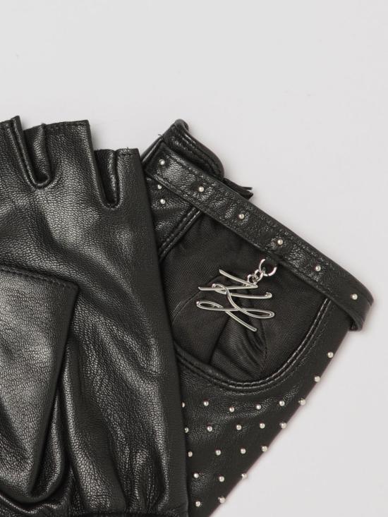 26FW 칼라거펠트 장갑 B3W33010 999 Black - KARL LAGERFELD