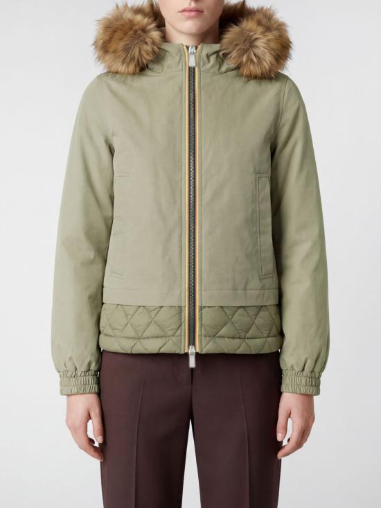 26FW 까웨 코트 K8137RW DB8 Green