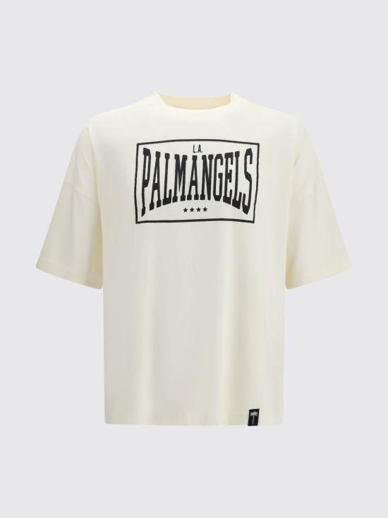 26FW 팜앤젤스 반팔 티셔츠 PAMAA003JR004 0310 White - PALM ANGELS