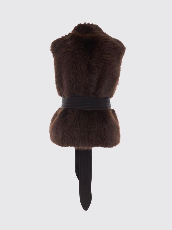 26FW 리우조 코트 WF6203E1136 X0787 Brown - LIU JO