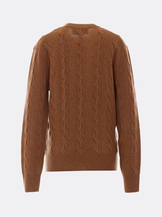26FW 아미 스웨터 UKS880KN0189 280 Brown - AMI