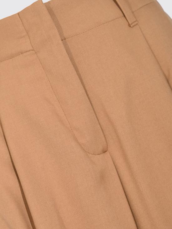 26FW 에르노 하이웨이스트 와이드 플리츠 팬츠 PT000270D12640 2157 Camel - HERNO
