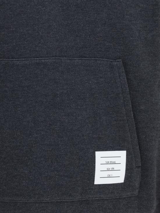 26FW 톰브라운 긴팔 티셔츠 MJT590AJ0328 015 Black - THOM BROWNE