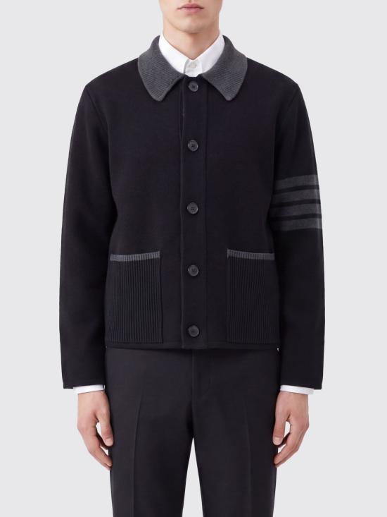 26FW 톰브라운 스웨터 MKJ145BY3019 001 Black