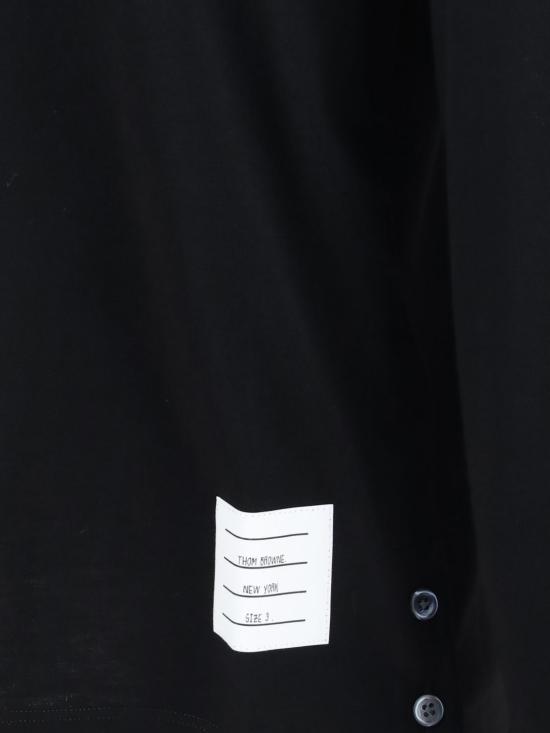 26FW 톰브라운 스웨터 MJS319AJ0301 001 Black - THOM BROWNE