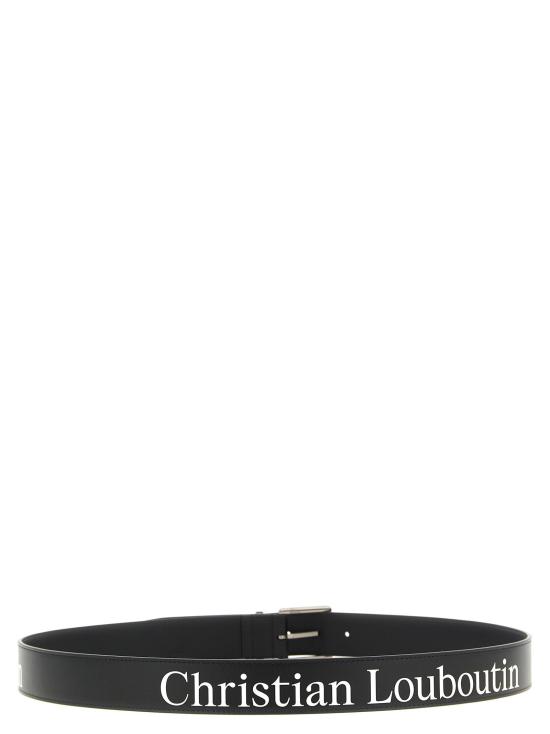 크리스챤 루부탱 벨트 LD3265318B078 BLACK - CHRISTIAN LOUBOUTIN