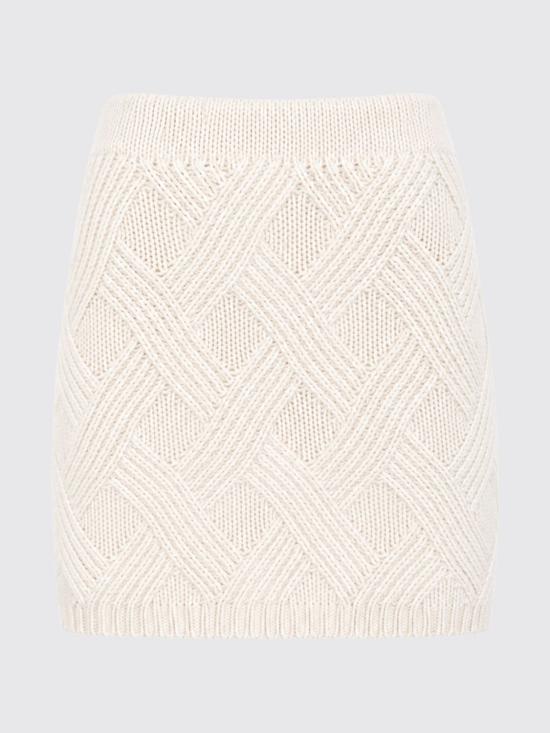 26FW 트윈셋 스커트 262TT3352 00282 White - TWINSET