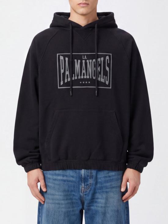 26FW 팜앤젤스 긴팔 티셔츠 PAMBB004FL001 1009 Black