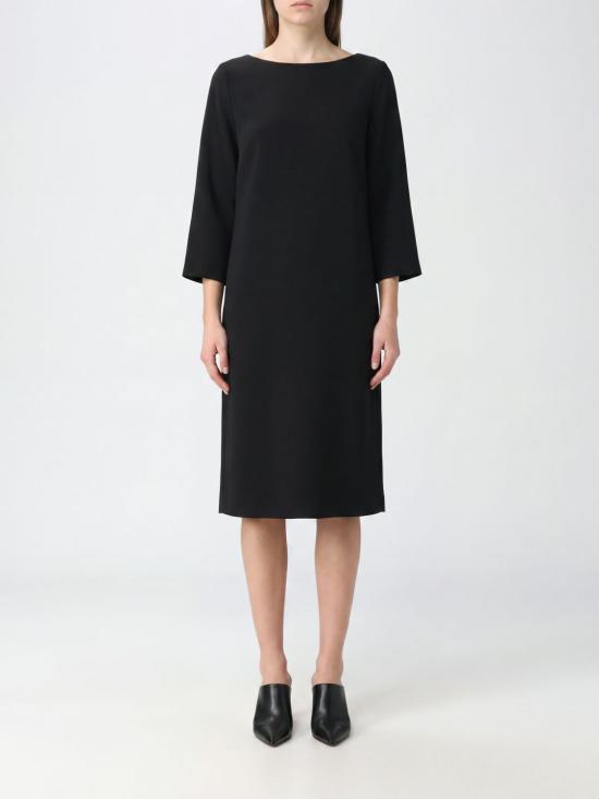 26FW 질샌더 롱 원피스 J03CT0678J55076 001 Black