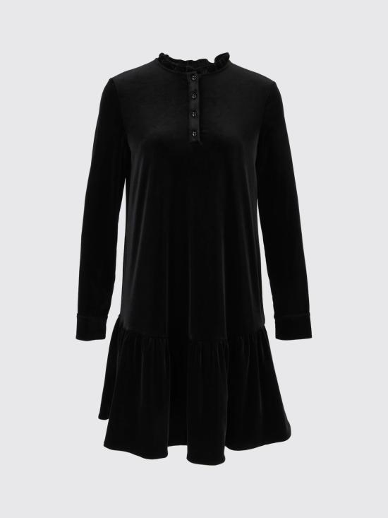 26FW 엠포리오 아르마니 롱 원피스 EW004144AF13341 UC001 Black - EMPORIO ARMANI