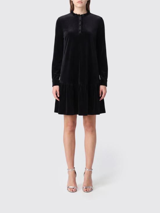 26FW 엠포리오 아르마니 롱 원피스 EW004144AF13341 UC001 Black