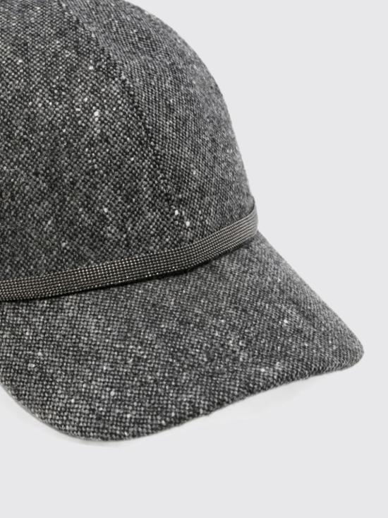 26FW 브루넬로 쿠치넬리 모자 MCAP90218 C001 Grey - BRUNELLO CUCINELLI