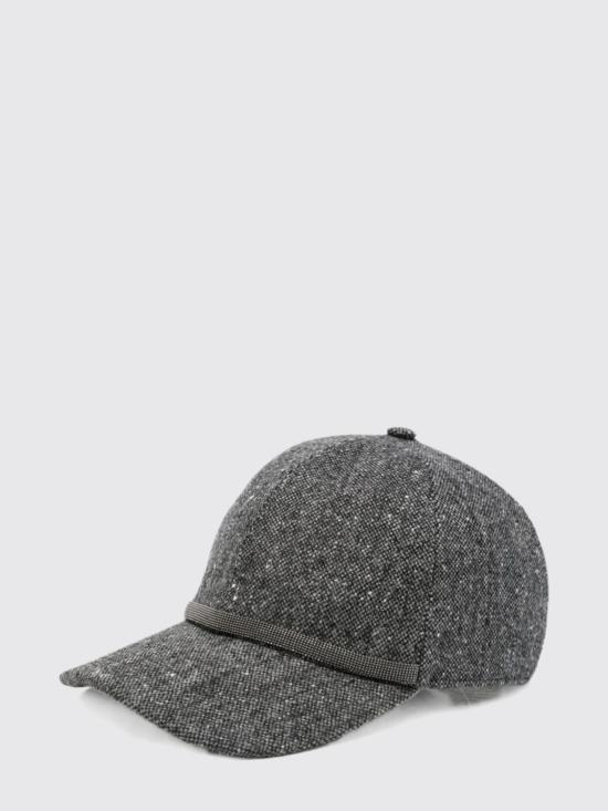 26FW 브루넬로 쿠치넬리 모자 MCAP90218 C001 Grey