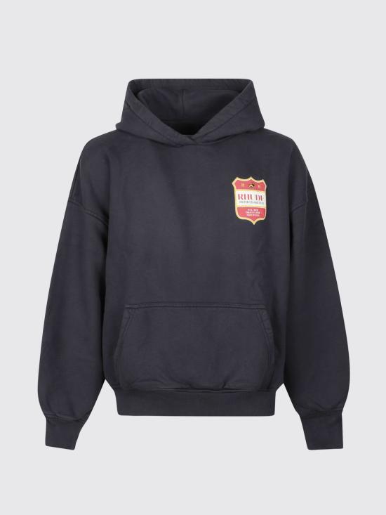 26FW 루드 긴팔 티셔츠 RHPF26HO01012 6499 Black - RHUDE