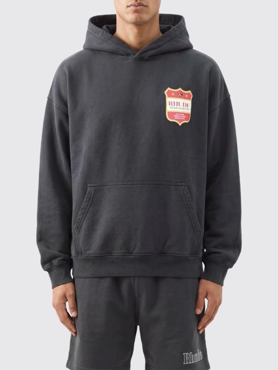 26FW 루드 긴팔 티셔츠 RHPF26HO01012 6499 Black