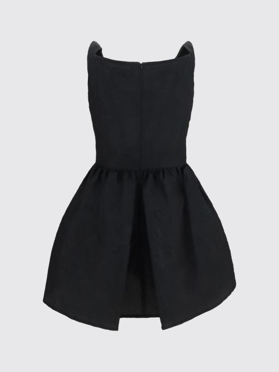 26FW 비비안웨스트우드 선데이 드레이프 미니 드레스 1101039HW01NR N401 Black - VIVIENNE WESTWOOD
