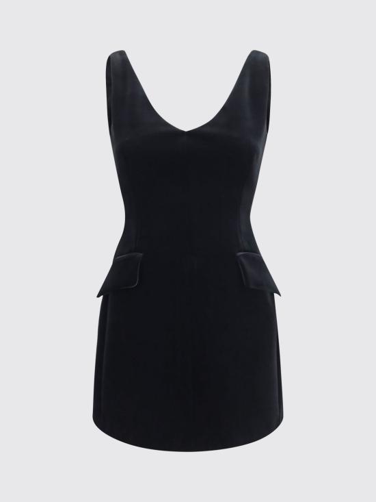 26FW 스포트막스 롱 원피스 2622626022600 001 Black - SPORTMAX