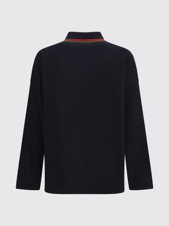 26FW 비비안웨스트우드 폴로 티셔츠 2H010010J00AU N401 Black - VIVIENNE WESTWOOD