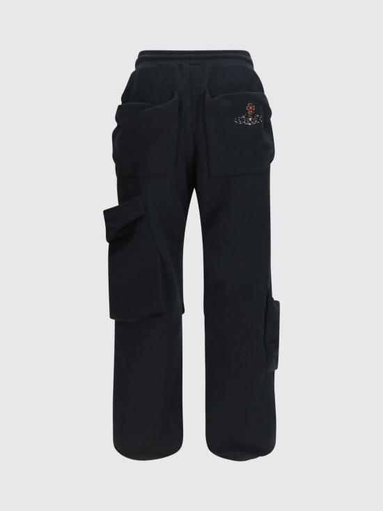 26FW 비비안웨스트우드 팬츠 2J01000FJ00AS N401 Black - VIVIENNE WESTWOOD