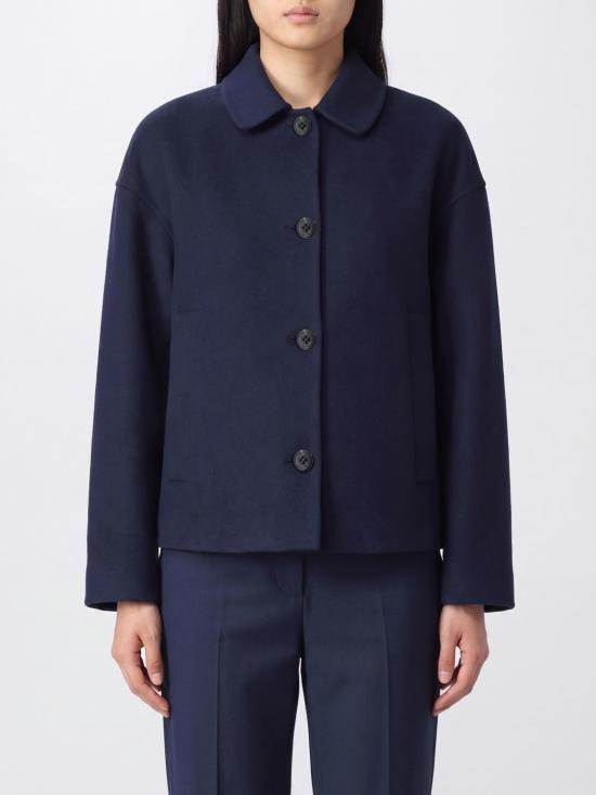26FW 마르니 코트 GIMA0335K0UTWA50 00B90 Marine
