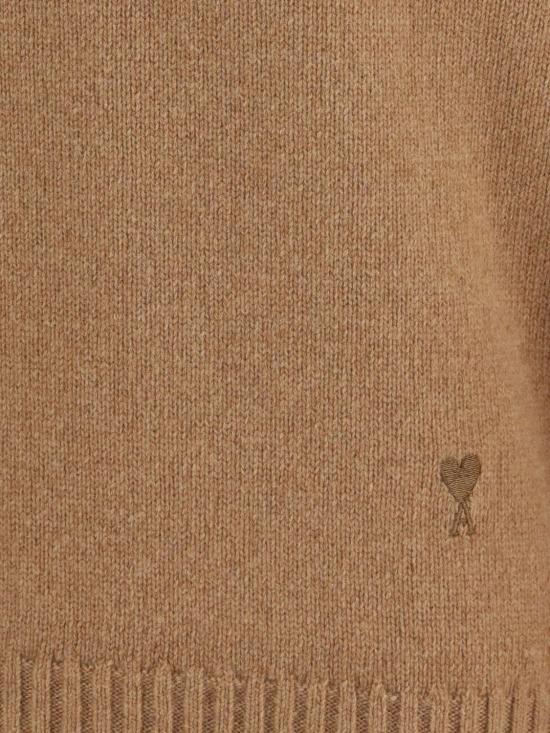 26FW 아미 스웨터 HKS832005 280 Camel - AMI