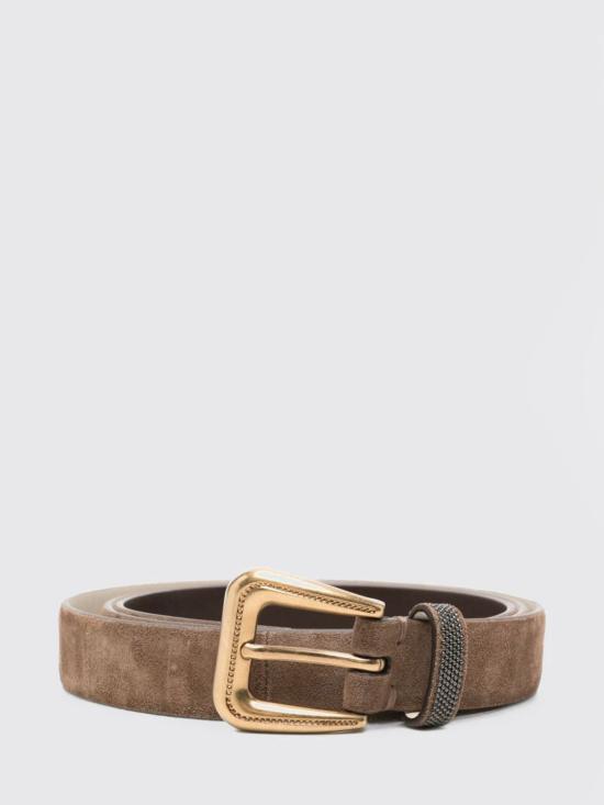 26FW 브루넬로 쿠치넬리 레귤러 벨트 M0DELC283 C9773 Camel