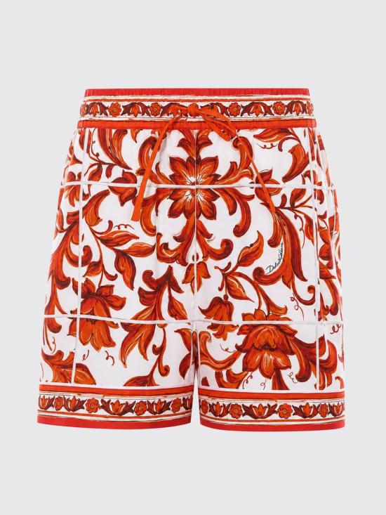 26FW 돌체앤가바나 숏팬츠 FTDB8TGDDRE S9000 Orange - DOLCE & GABBANA