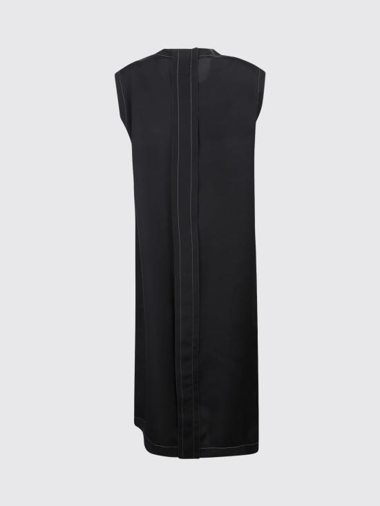26FW 마르니 롱 원피스 ABMA1599Q0UTVA07 00N99 Black - MARNI