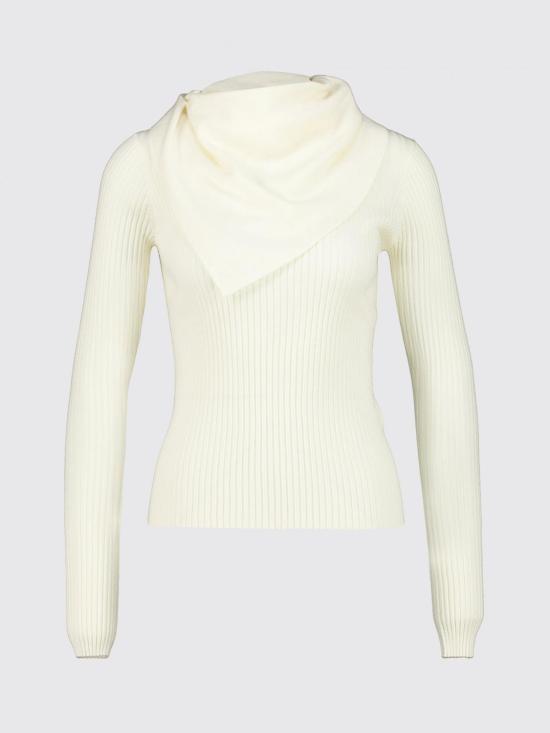 26FW 짐머만 탑 9480TF261 CRM Yellow Cream - ZIMMERMANN