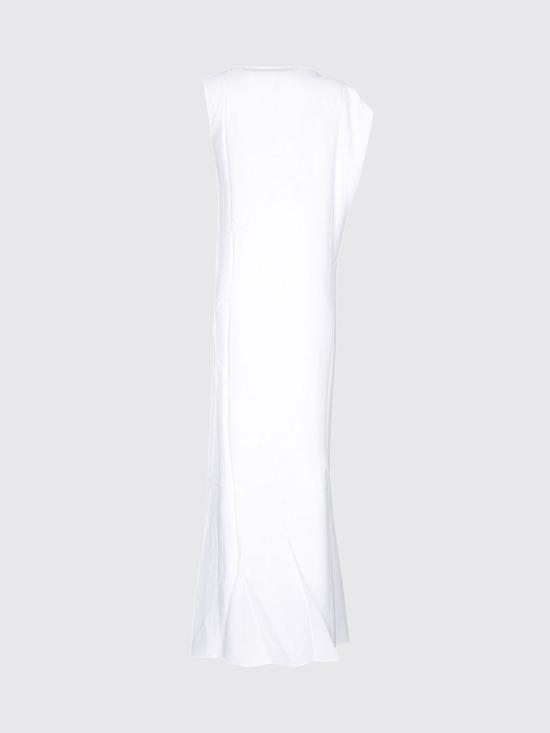 26FW 자크뮈스 롱 원피스 DRW00926AW00903 100 White - JACQUEMUS