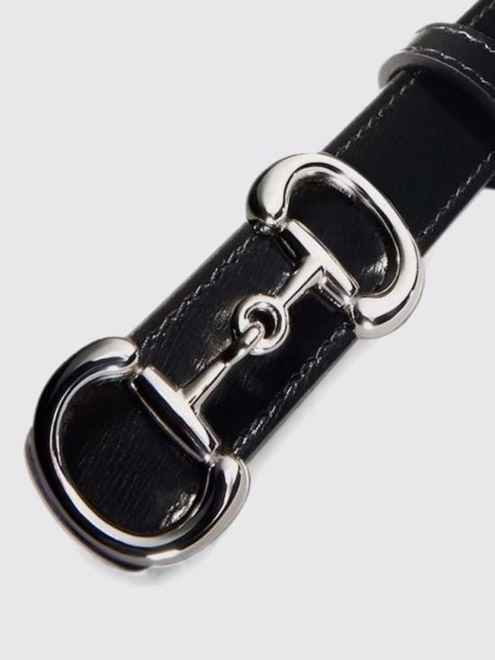 26FW 구찌 홀스빗 1955 가죽 벨트 A006LPAAGW8 1000 Black - GUCCI