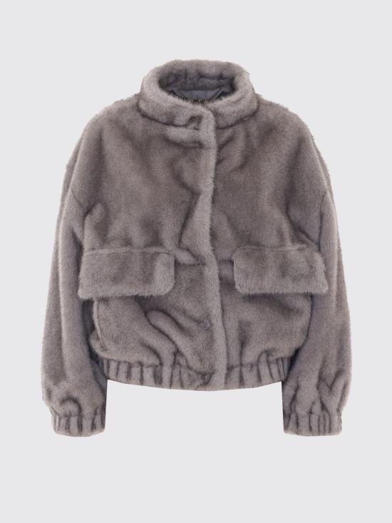 26FW 리우조 코트 WF6215E1133 09077 Grey - LIU JO
