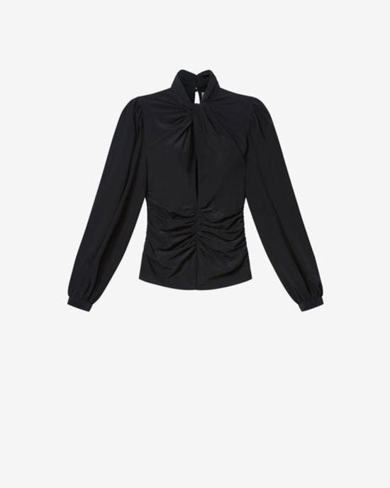 26FW 이자벨마랑 셔츠 MASTER ULT 010581 NOIR 38 BLACK