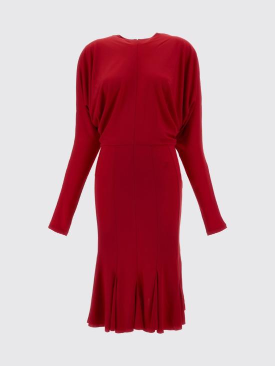 26FW 자크뮈스 롱 원피스 DRW00904AJ00309 470 Red - JACQUEMUS