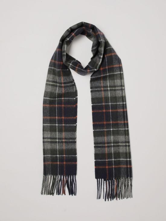 26FW 바버 뉴 체크 타탄 스카프 USC0137 NY95 Navy - BARBOUR