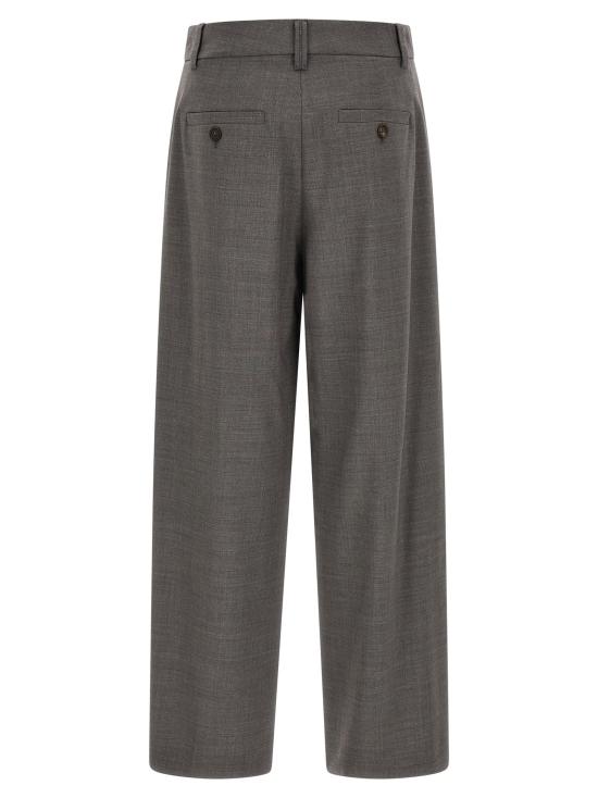  브루넬로 쿠치넬리 팬츠 LDMPW07P9272C010 GREY - BRUNELLO CUCINELLI