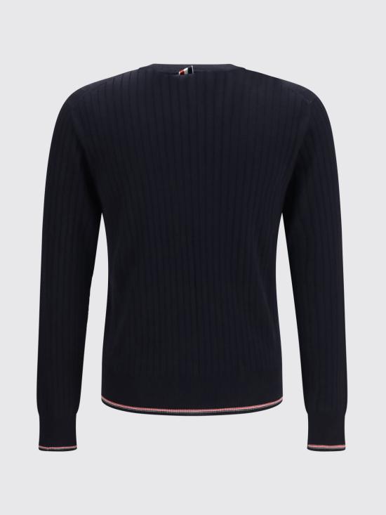 26FW 톰브라운 스웨터 MKA585AY1055 415 Navy - THOM BROWNE