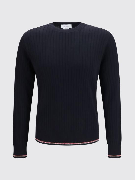26FW 톰브라운 스웨터 MKA585AY1055 415 Navy - THOM BROWNE
