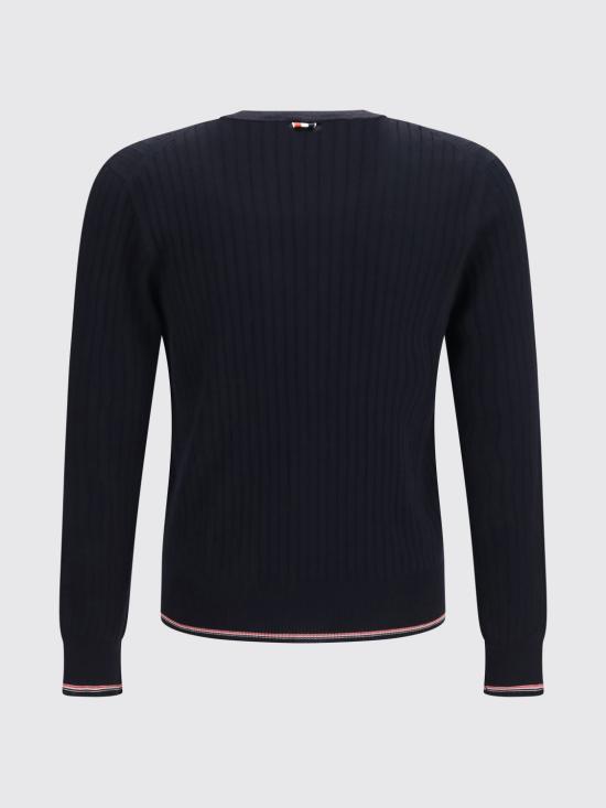 26FW 톰브라운 스웨터 MKC648AY1055 415 Navy - THOM BROWNE