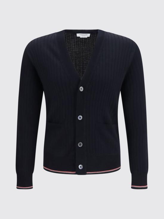 26FW 톰브라운 스웨터 MKC648AY1055 415 Navy - THOM BROWNE
