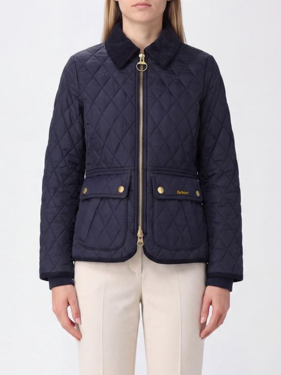 26FW 바버 비드넬 피티드 퀼티드 재킷 LQU1765 NY71 Blue